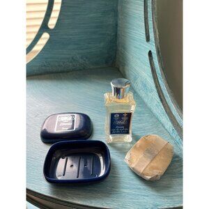Vtg Floris London Zinnia Eau De Toilette For The Lady and Bar Of Soap In Zinnia